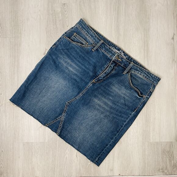 Universal Thread Jean Skirt XL- No Tag - Picture 1 of 7